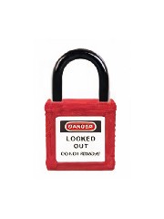 BD-G311-318 / 25 mm Plastik Küçük Emniyet Asma Kilit